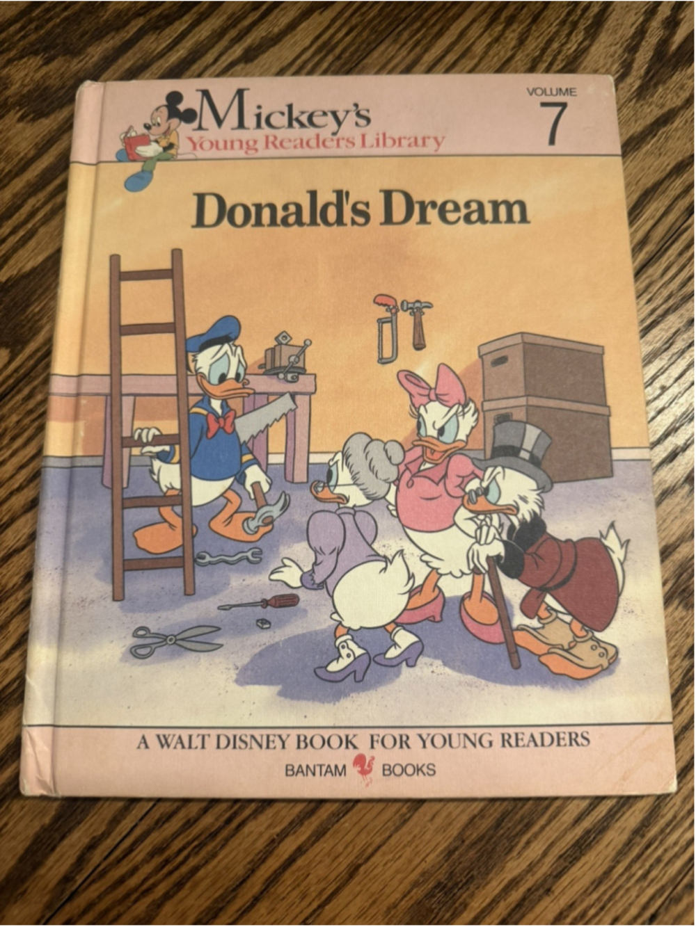 Vintage 1990 Walt Disney Mickey's Volume 7 Donald's Dream Book